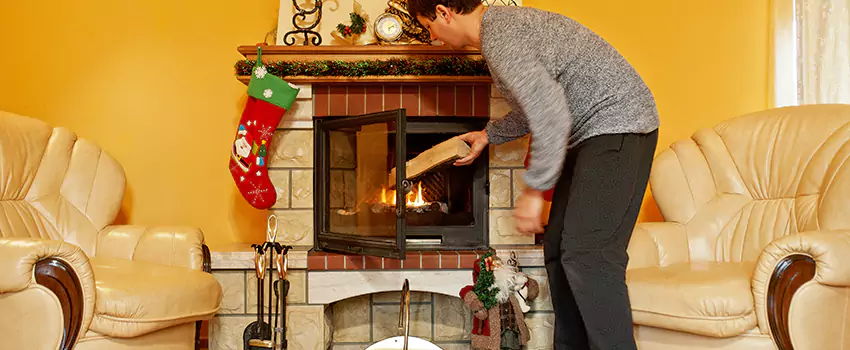 Gas to Wood-Burning Fireplace Conversion Services in Pomona, California
