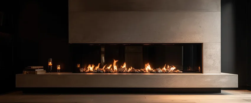 Gas Fireplace Ember Bed Design Services in Pomona, California
