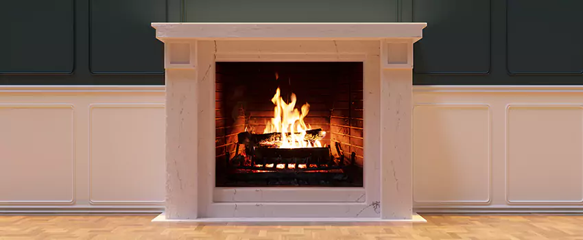 Open Flame Wood-Burning Fireplace Installation Services in Pomona, California