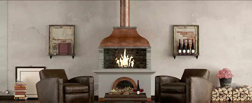 Thelin Hearth Products Providence Pellet Insert Fireplace Installation in Pomona, CA