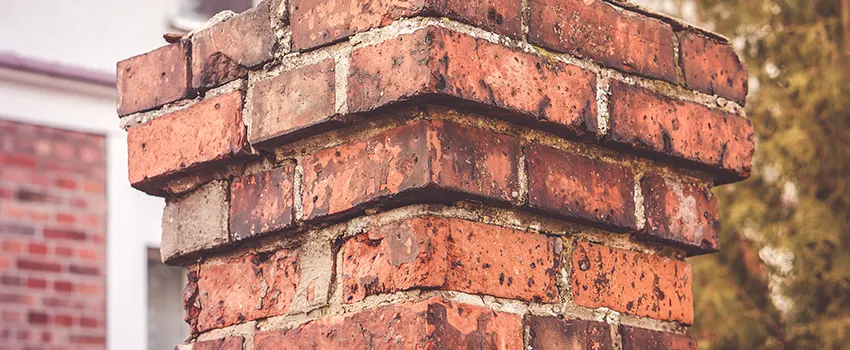 Cracked Chimney Bricks Repair Cost in Pomona, California